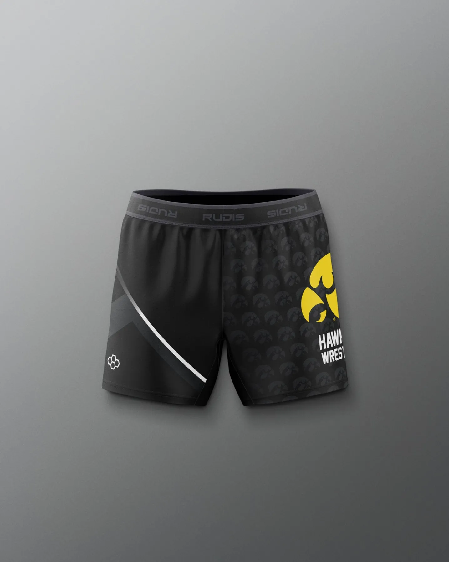 Iowa Hawkeyes Sublimated Girl's Elite Shorts