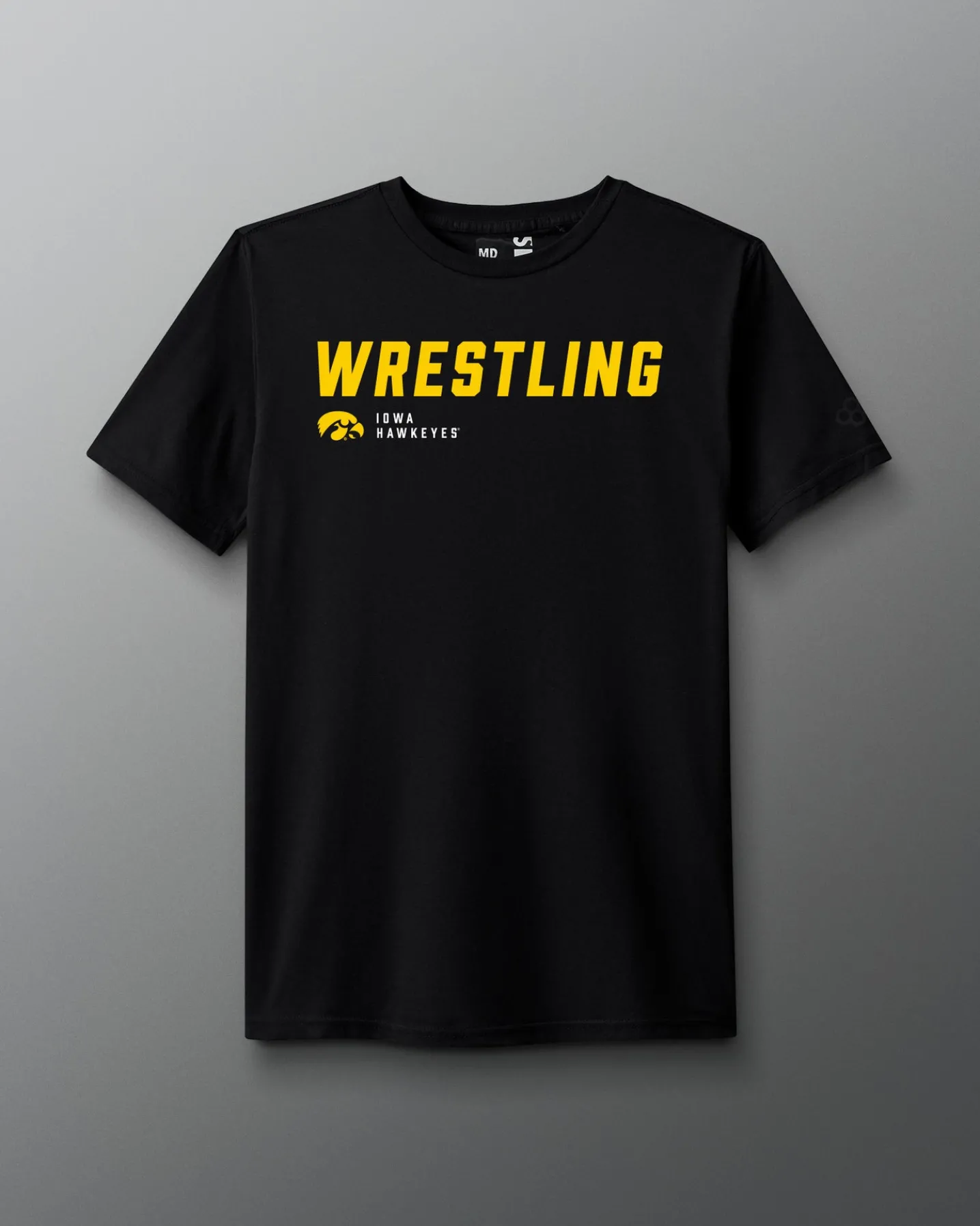 Iowa Hawkeyes Wrestling Slanted T-Shirt