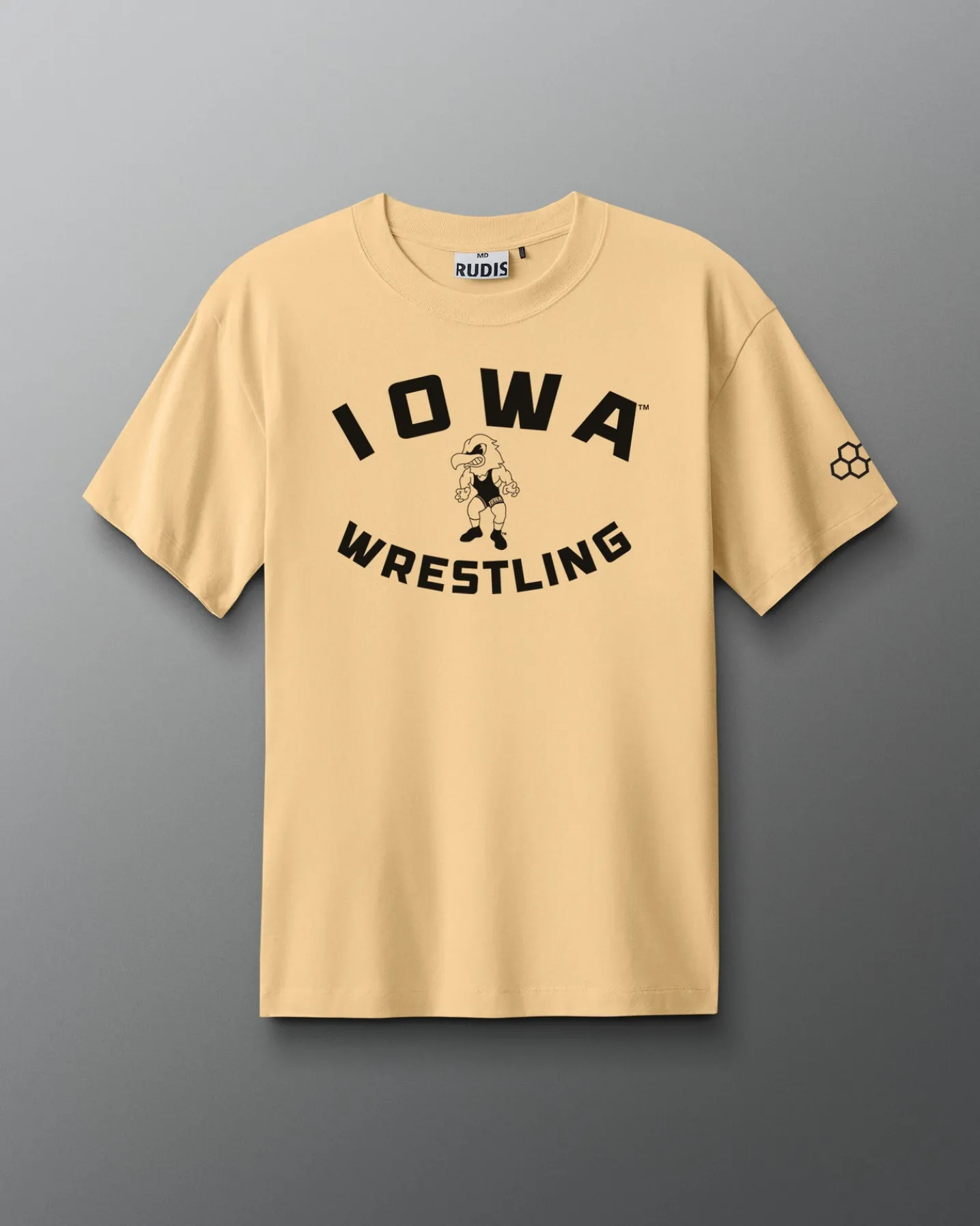 Iowa Wrestling Throwback Heavyweight T-Shirt