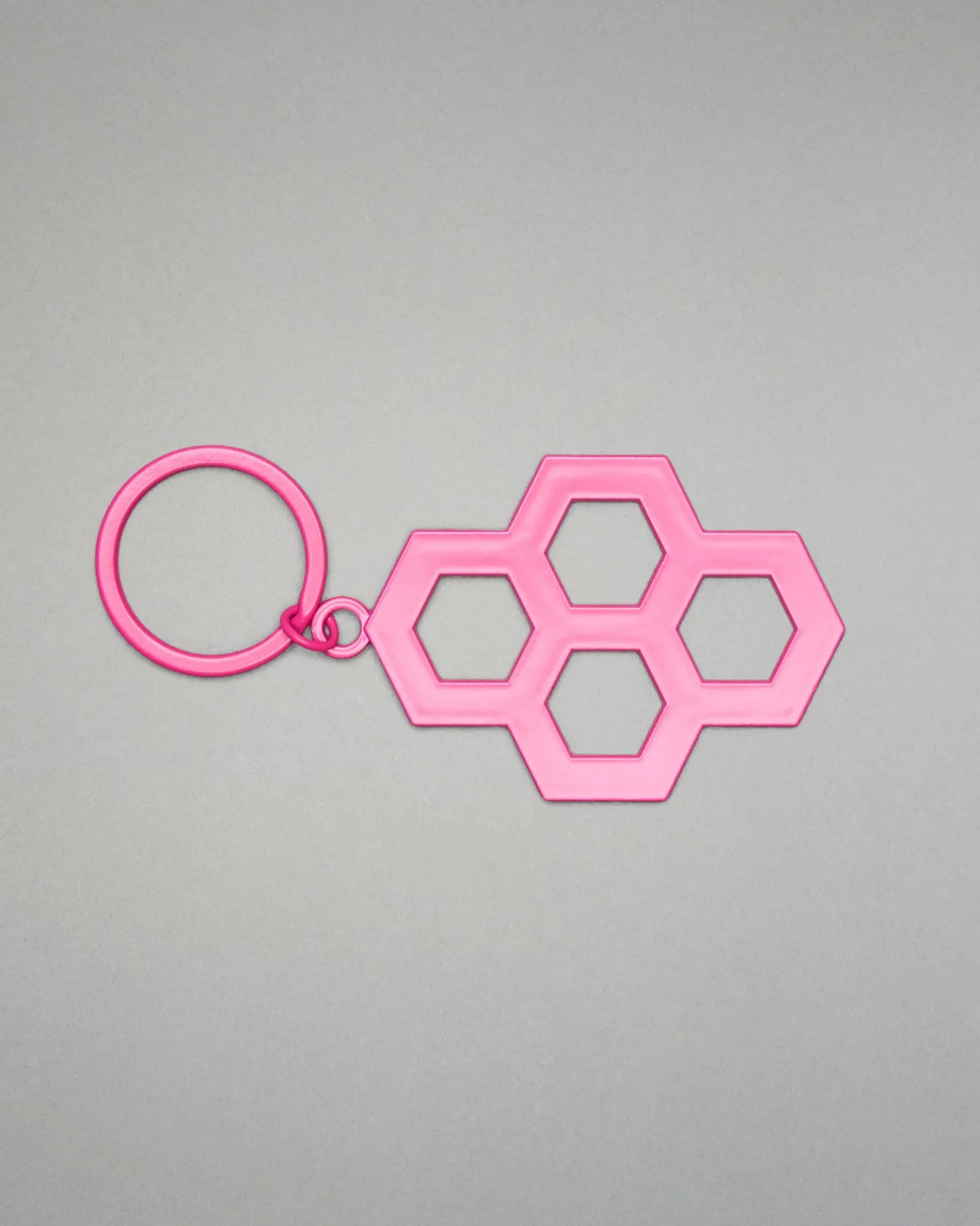 RUDIS Hex Diecut Keychain