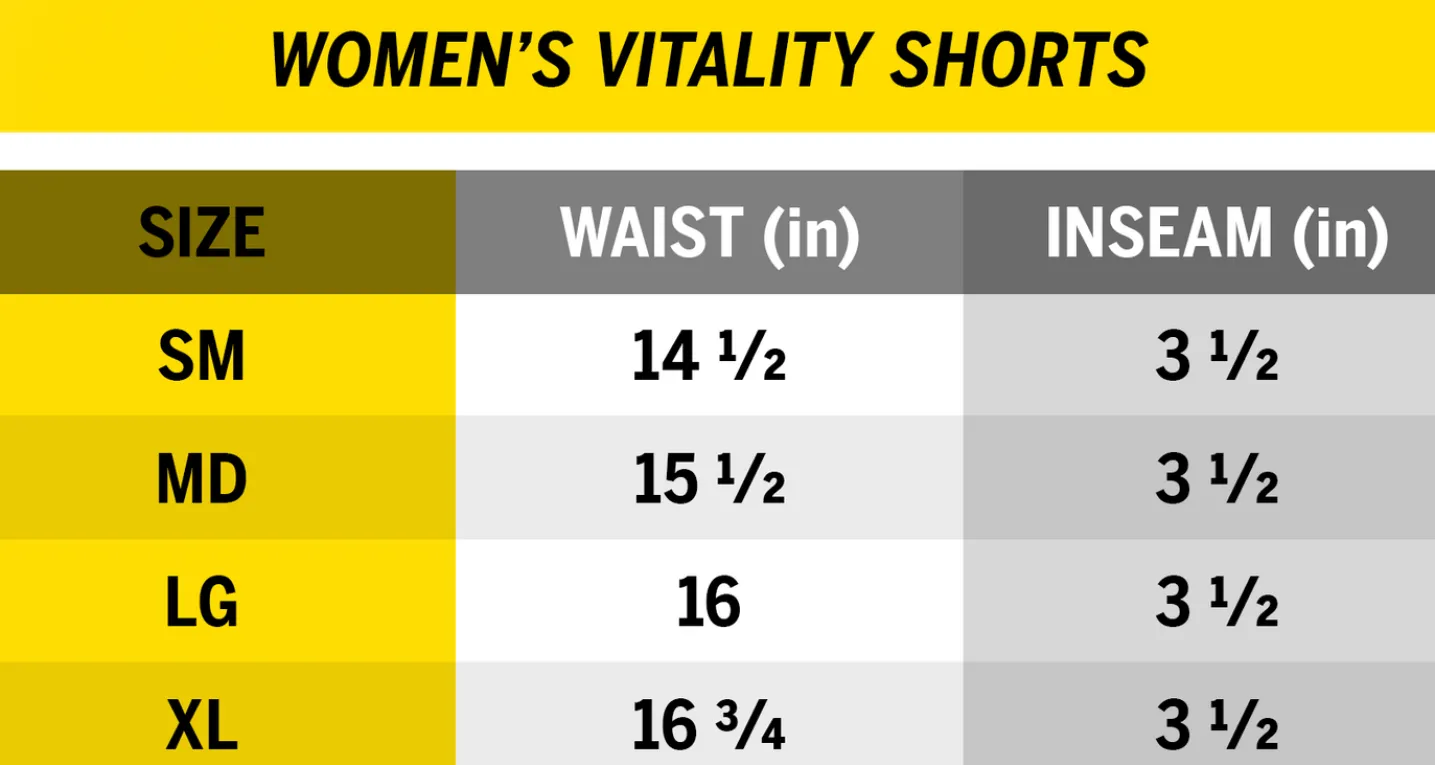 RUDIS Women's Vitality Shorts