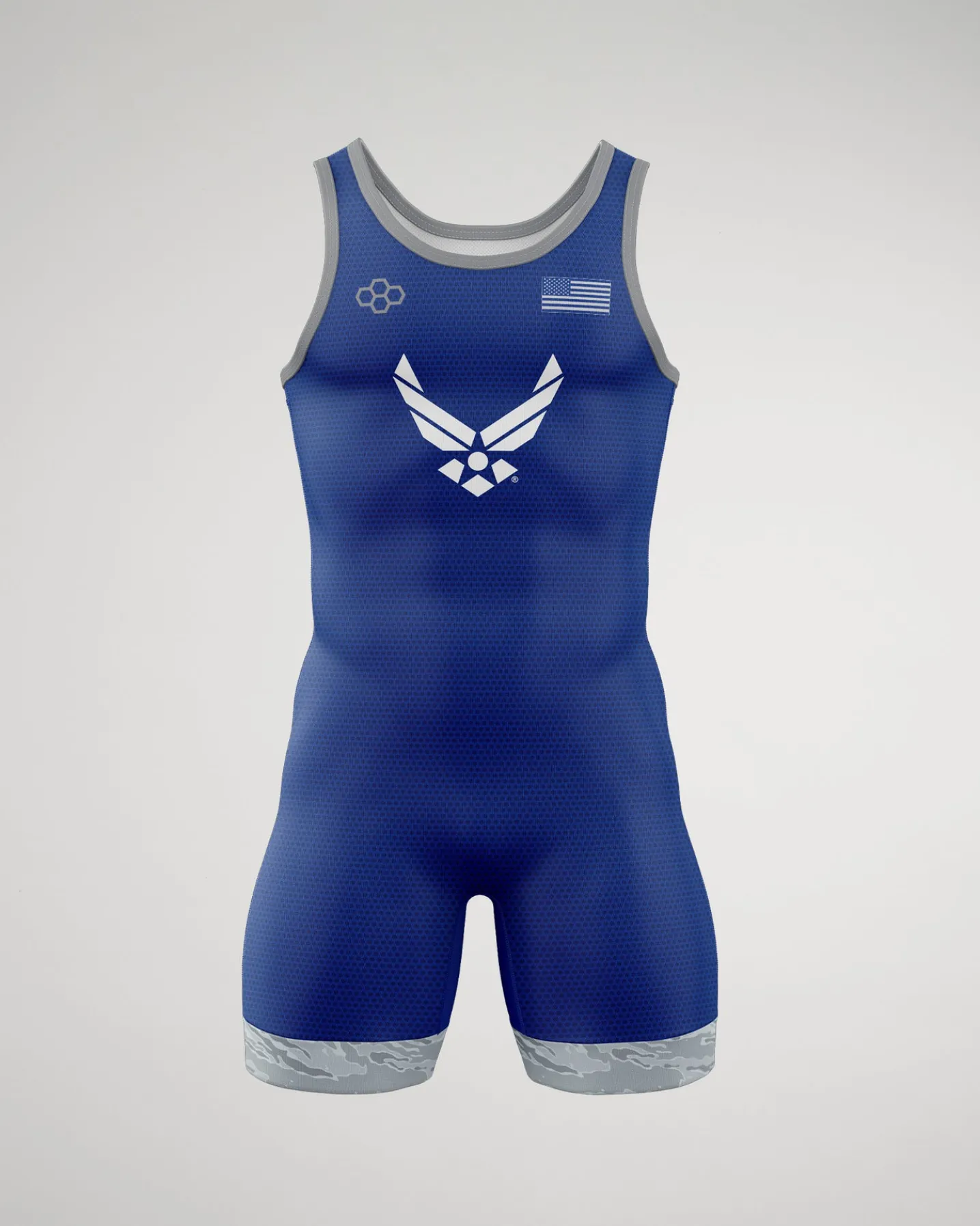 U.S. Air Force Digital Tiger Boy's Elite Singlet