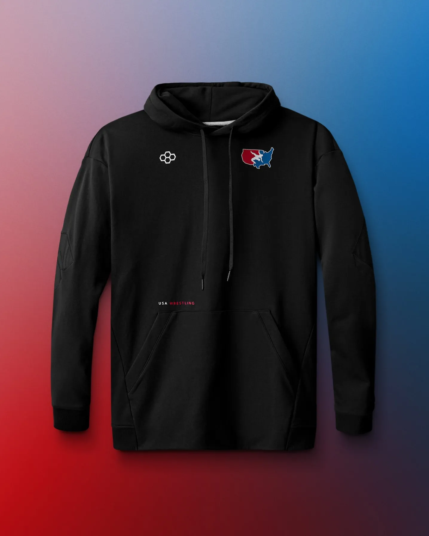 USA Wrestling Luxe Terry Hoodie